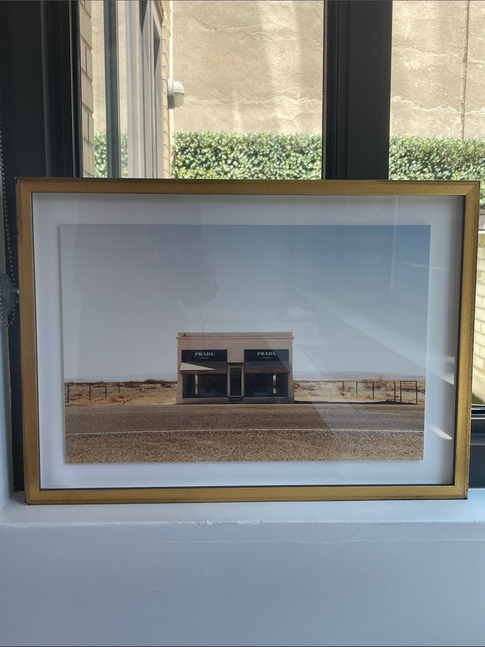 Prada Marfa Framed Print